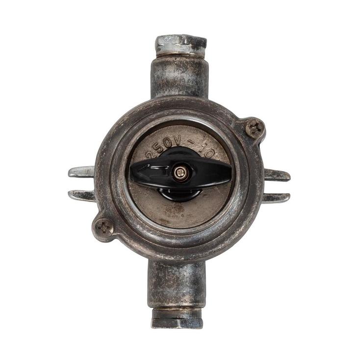 Jaren 30 Schakelmateriaal Jaren 30 Schakelaar II Tin, Doe-het-zelf en Bouw, Elektriciteit en Kabels, Schakelaar, Nieuw, Verzenden