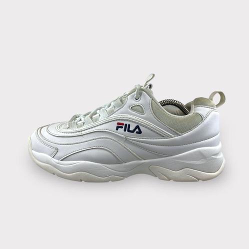 Fila Ray Low WMNS White / White - Maat 41, Kleding | Dames, Schoenen, Sneakers, Verzenden