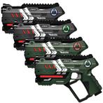 Light Battle Connect Lasergame set - 4 metallic Laserguns, Ophalen of Verzenden, Nieuw