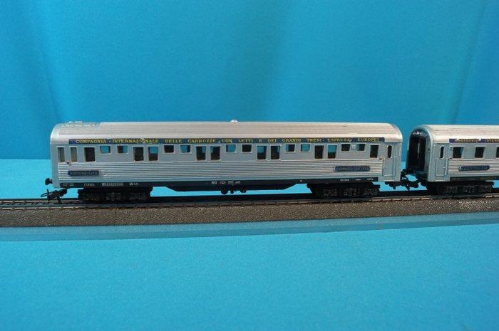 Pocher H0 - 204/2 - Model treinwagon (2) - Italiaanse, Hobby en Vrije tijd, Modeltreinen | H0