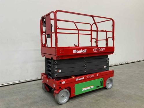 Veiling: Schaarlift Mantall XE120W Elektrisch 12m Nieuw, Articles professionnels, Machines & Construction | Ascenseurs, Échafaudages & Échelles