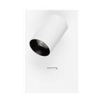 Spots opbouw Bedlamp Mila wit inclusief USB poorten, Verzenden, Nieuw, Modern