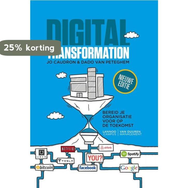 Digital transformation 9789082033793 Jo Caudron, Livres, Économie, Management & Marketing, Envoi
