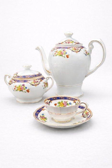 Tuscan - Koffieservies (22) - Been, Antiquités & Art, Antiquités | Meubles | Tables