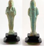 664-332bc Egypt Late period faience shabti for Someref-he..., Verzenden
