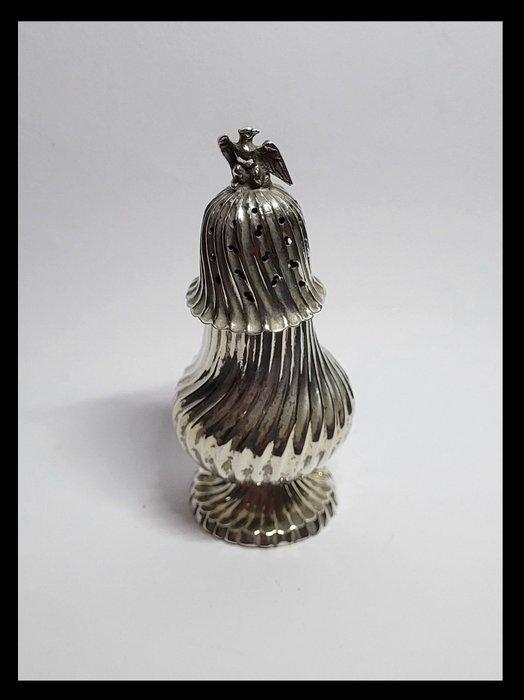 Prachtige zilver gekeurde zout/peper strooier - Salière et, Antiek en Kunst, Antiek | Zilver en Goud
