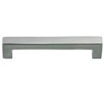 Meubelgreep Karé 128 mm mat nikkel ongelakt, Nieuw, Overige materialen, Klink of Kruk