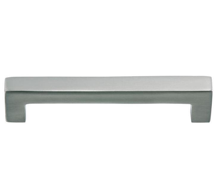 Meubelgreep Karé 128 mm mat nikkel ongelakt, Doe-het-zelf en Bouw, Hang- en Sluitwerk, Klink of Kruk, Nieuw, Overige materialen