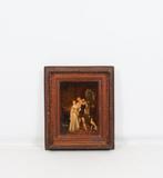 Florent Willems (1823-1905) - Familie met hond