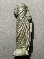 Oud-Romeins Brons Beeldje van een godin met een