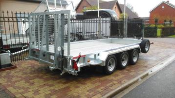 Machienetransporters aanhangwagens alle afmetingen in stock!