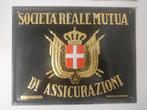 Plaque - Targa Société Royale Mutuelle dassurance - Métal