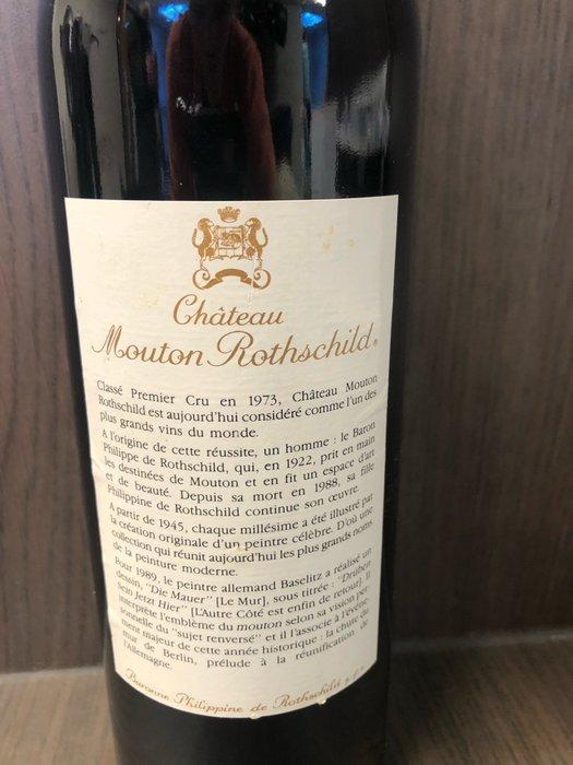 1989 Chateau Mouton Rothschild - Pauillac 1er Grand Cru, Verzamelen, Wijnen