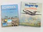 Set van 2 luchtvaartboeken – Schiphol & Nederlandse lucht., Boeken, Vervoer en Transport, Ophalen of Verzenden, Nieuw