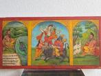 Hindoeïstische boekomslag - Hout - India - 19e eeuw, Antiquités & Art