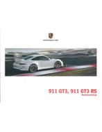 2015 PORSCHE 911 GT3 INSTRUCTIEBOEKJE DUITS, Auto diversen, Handleidingen en Instructieboekjes