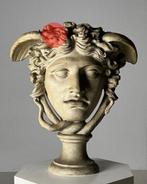 Buste, medusa - 54 cm - Gips, Marmer