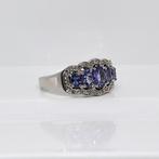 Zonder Minimumprijs - Ring Zilver - 1.73ct. tw. Tanzaniet -, Nieuw