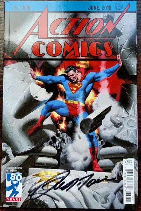 Lot 5 Action Comics #1000 80th Superman Anniversary Signed, Boeken, Strips | Comics