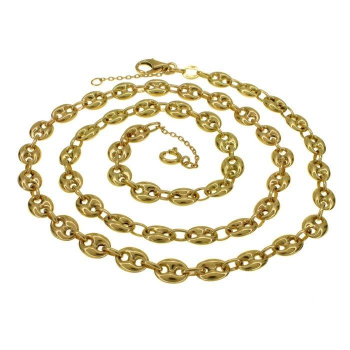 Ketting - 18 karaat Geel goud, Handtassen en Accessoires, Antieke sieraden