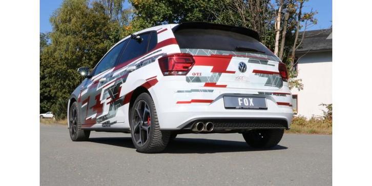 FOX VW Polo AW1 GTI einddemper - 2x90 type 16, Auto-onderdelen, Uitlaatsystemen, Nieuw, Verzenden