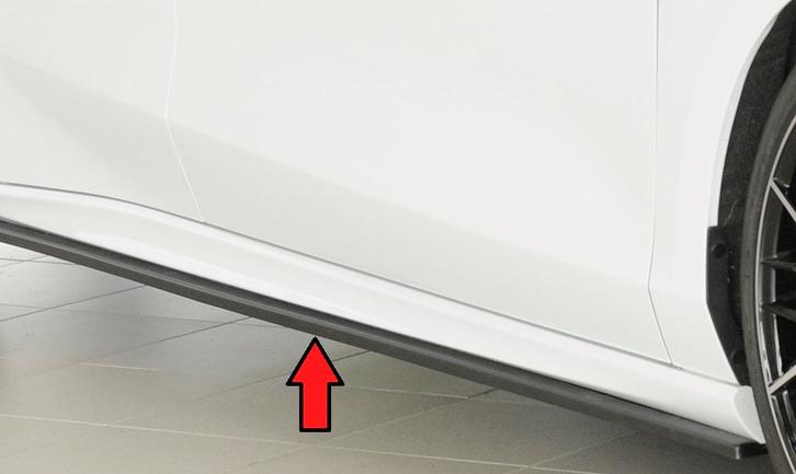 Side skirt aanzetstuk | Ford | Focus IV ST / ST-Line 2018- |, Auto-onderdelen, Carrosserie, Nieuw, Ford, Verzenden