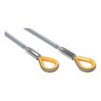 FORTEX PVC Steel 1 meter - Ø10mm 1T staalkabel 6x 36 + stk, Verzenden, Nieuw