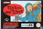 TinTin au Tibet + Handleiding (Losse Cartridge) (SNES Games), Games en Spelcomputers, Games | Nintendo Super NES, Ophalen of Verzenden