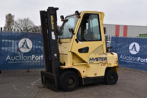 Veiling: Heftruck Hyster H4.00XMS-6 Diesel 3930kg, Zakelijke goederen, Machines en Bouw | Heftrucks en Intern transport, Ophalen