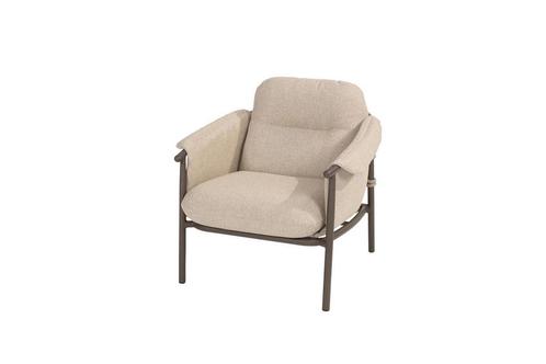 4 Seasons Outdoor Ezra loungestoel terre |, Tuin en Terras, Tuinsets en Loungesets