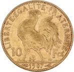 3,22 grams - Goud .900 - 10 Francs 1907 Marianne Coq, Postzegels en Munten, Edelmetalen en Baren