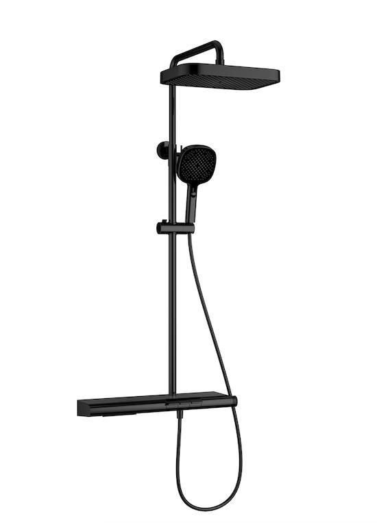 SALE - Stenvik - Mat zwart - Piano button - Doucheset opbouw, Doe-het-zelf en Bouw, Sanitair, Nieuw, Ophalen of Verzenden