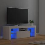 vidaXL Tv-meubel met LED-verlichting 120x35x40 cm wit, Nieuw, Verzenden