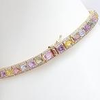 Bracelet - 18 carats Or jaune - 11.20ct. tw. Saphir -