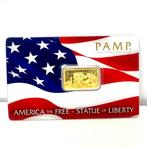 5 gram - Goud .999 - 5g PAMP Suisse Statue of Liberty Gold