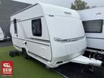 FENDT Bianco Activ 390 FHS, Caravans en Kamperen, Vast bed, Kachel, Treinzit, Tot en met 3