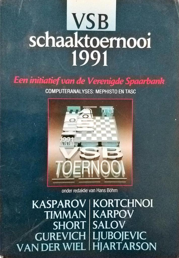VSB SCHAAKTOERNOOI 1991 9789051212921 Hans Böhm, Boeken, Hobby en Vrije tijd, Zo goed als nieuw, Verzenden