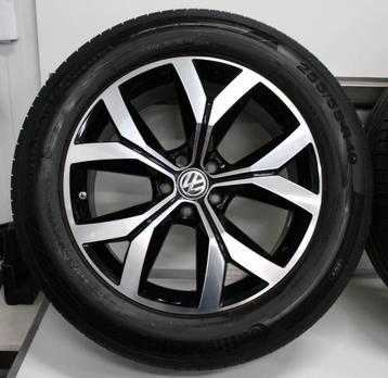 VW Touareg 3 19 inch velgen + Zomerbanden Continental 8MM Or beschikbaar voor biedingen