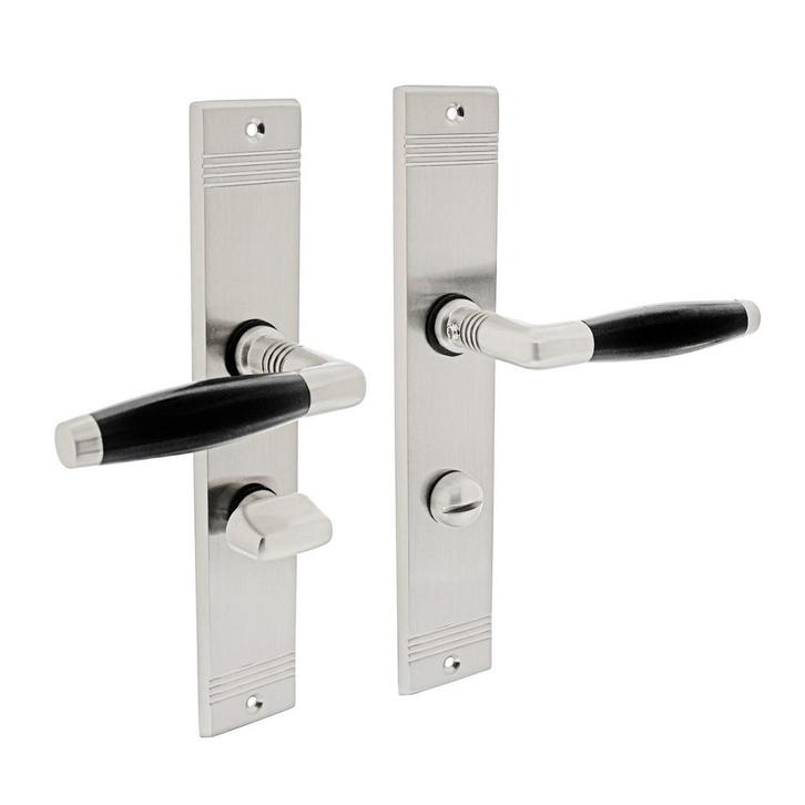 Deurklink Ton basic schild mat nikkel wc63/8mm, Bricolage & Construction, Serrurerie de bâtiment & Dispositif de fermeture, Enlèvement ou Envoi