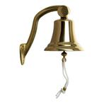 Scheepsbel | Messing | Incl. Muurbeugel | Ø100x100(h)mm, Verzenden, Nieuw in verpakking