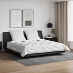 vidaXL Deken Set met kussen 3 pcs Wit Microfiber en Donsveer, Verzenden, Nieuw