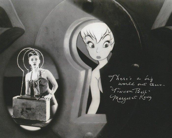 Walt Disney - Peter Pan (1953) - Signed by Margaret Kerry, Verzamelen, Film en Tv