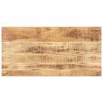 vidaXL Tafelblad 15-16 mm 100x60 cm massief mangohout, Huis en Inrichting, Verzenden, Nieuw