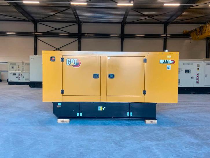 CAT DE200GC - 200 kVA Stand-by Generator - DPX-18211, Zakelijke goederen, Machines en Bouw | Aggregaten, Ophalen of Verzenden