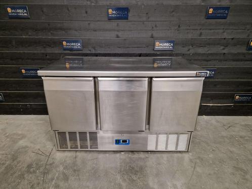 Tefcold koelwerkbank | saladette koeling | 3-deurs | CRX 93A, Zakelijke goederen, Horeca | Keukenapparatuur, Gebruikt