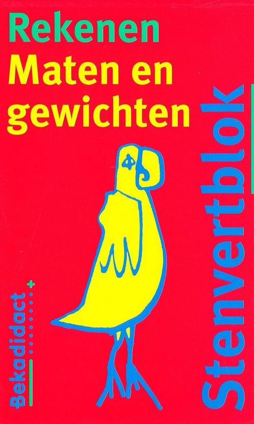 Stenvert Rekenen Maten en gewichten werkboek (per stuk), Boeken, Schoolboeken, Verzenden