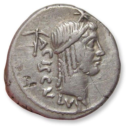 République romaine. L. Valerius Acisculus. Denarius Rome, Postzegels en Munten, Munten | Europa | Niet-Euromunten