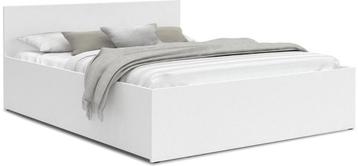 2 Persoonsbed - bed 160x200 cm - opklapbare bodem - wit beschikbaar voor biedingen