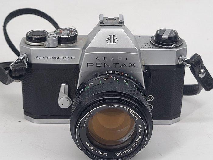 Asahi Pentax Spotmatic F + Fujinon 1,4/50mm - M42 | Single, Audio, Tv en Foto, Fotocamera's Analoog
