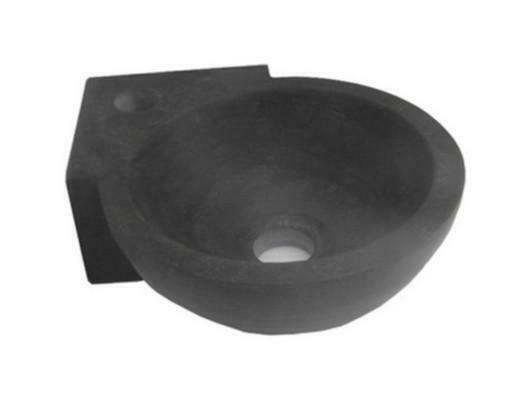 Hoekfontein Lenk Limestone 27x27x9,5cm, Maison & Meubles, Salle de bain | Meubles de Salle de bain, Enlèvement ou Envoi